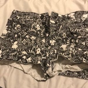 Hot Topic Alice in Wonderland Shorts